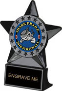 Black Star Ice Award w/ Custom Insert [5.25 inch]
