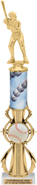 Baseball Sport Color Riser w/ Column Trophy