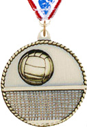 Volleyball Medal [2 inch]