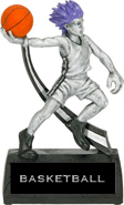 6 inch Basketball Manga Resin Trophy- Male