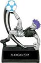 6 inch Soccer Manga Resin Trophy- Male