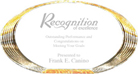 New World Award Acrylic [10.75 x 6 inch] large