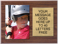 Horizontal Photo Plaque [8 x 6 inch]