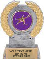 Insert Holder Wreath Framed Color Resin Trophy [5.5 inch]