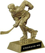 Inline Hockey Resin Trophy - Female [7.375 inch]
