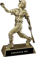 Softball Resin Trophy [8 inch]