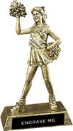 Cheer Resin Trophy [8 inch]