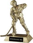 Hockey Resin Trophy - Male [8 inch]