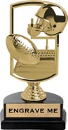 Football Silo-Theme Trophy