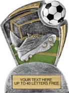 Soccer Spinning Sport Resin