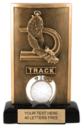 Track Spinning Resin Trophy [6.5 inch] large