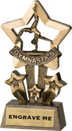 Gymnastics Shooting Star Resin