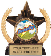 Insert Holder Star Resin Trophy [6 inch]