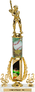 17 inch Baseball Spinning Sport Riser w/ Column & 2 trims