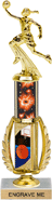 Basketball Spinning Sport Riser w/ Column [15 inch]