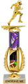 Football Spinning Sport Riser w/ Column [16 inch]