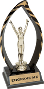 Trophy: Arch Backdrop [black]