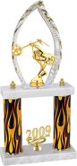 Trophy: 2-Post w/ Backdrop & Trim