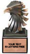 Bronze Eagle Head Resin