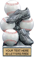 Baseball Resin Sport Bank Trophy [6 inch]