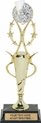 Cheer- Color Sport Figure On Spiral Cup