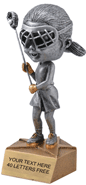 LaCrosse Bobblehead Jr. Resin Trophy - Female