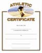 Sport Certificates: Athletic (Generic)