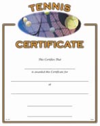 Sport Certificates: Tennis