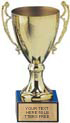 8 inch Gold Metal Championship Open Top Cup