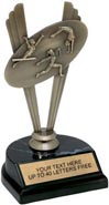 Gymnastics Diecast Metal Sport Theme - Female