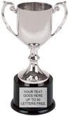Silver Metal Open Top Cup [7.5 inch]