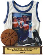 Basketball Jersey Painted Resin Photo Frame [7 x 5 inch]