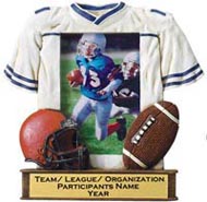 Football Jersey Painted Resin Photo Frame [7 x 5 inch]
