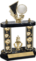 Spinning Volleyball Trophy 2-Post