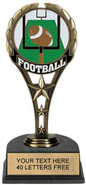 Painted Metal Sport Theme - Football