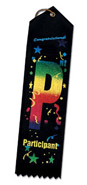 Participant Confetti Ribbon [2 x 8 inch]