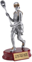 Lacrosse Silver Resin on Piano Finish Base Female [small]