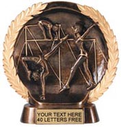 Gymnastics Super Dimensional Resin Trophy - Female
