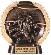Wrestling Super Dimensional Resin Trophy [7.25 inch] large