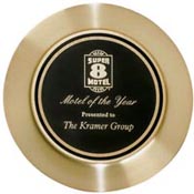 Satin Brass Tray [10 inch]