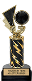 Spinning Bowling with Motion Card Trophy [9 inch]