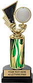 Spinning Golf with Motion Card Trophy [9 inch]