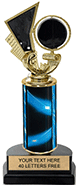 11 inch Spinning Hockey with Motion Card Trophy