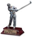 Golf Signature Series Resin Trophy - Female [8 inch]