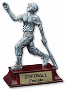 Softball Signature Series Resin Trophy [8 inch]