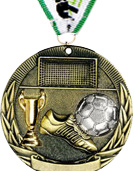 Soccer Tri-Tone Medal [2 inch]
