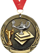 Knowledge Tri-Tone Medal [2 inch]