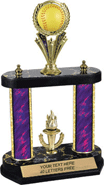 Softball Spinning Ball Trophy [13 inch]