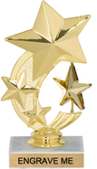 Star Shooting Star Spinning Trophy [6 inch]