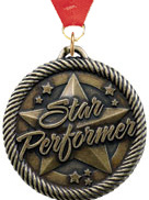 Star Performer Scholastic Medal [2 inch]